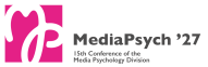 MediaPsych 2027 – Hosted by the IJK